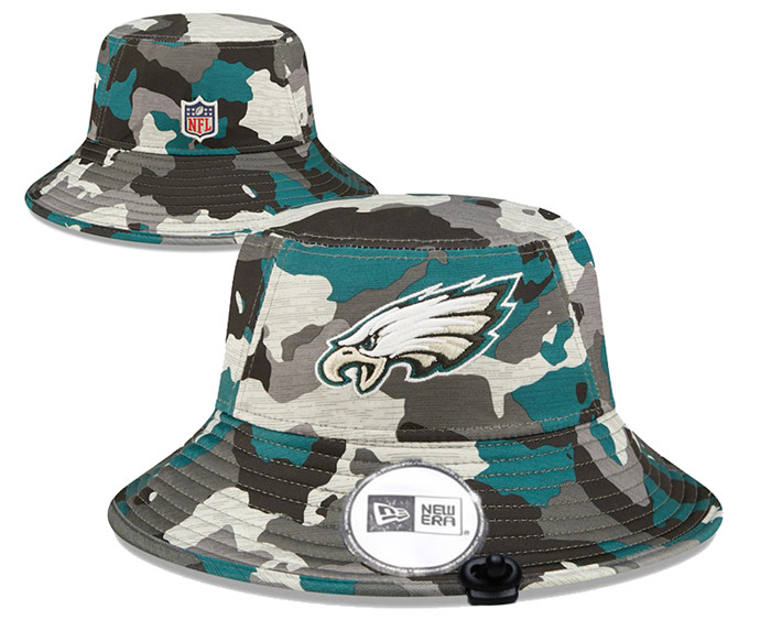 Philadelphia Eagles Stitched Bucket Fisherman Hats 0118